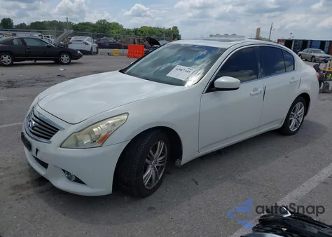 2013 Infiniti G37 from USA, damaged, VIN JN1CV6ARXDM352566
